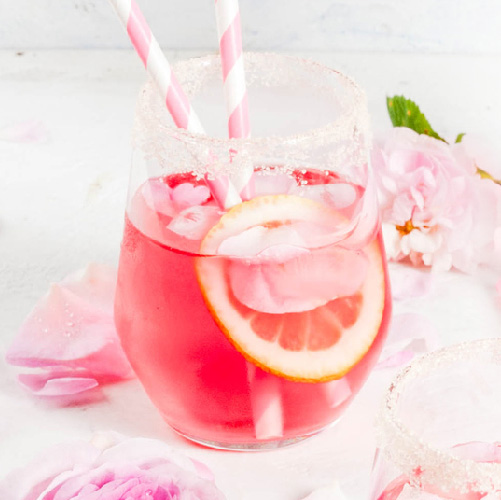 Presto rose cocktail